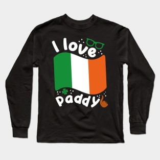 I Love Paddy | St Patrick’s Day Long Sleeve T-Shirt